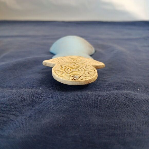 Ceramic Singing Angels Christmas Ornaments Vintage Hand Painted Replacements - Picture 10 of 13